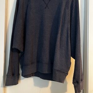 Time and Tru Women's Dark Blue Crewneck Sweater